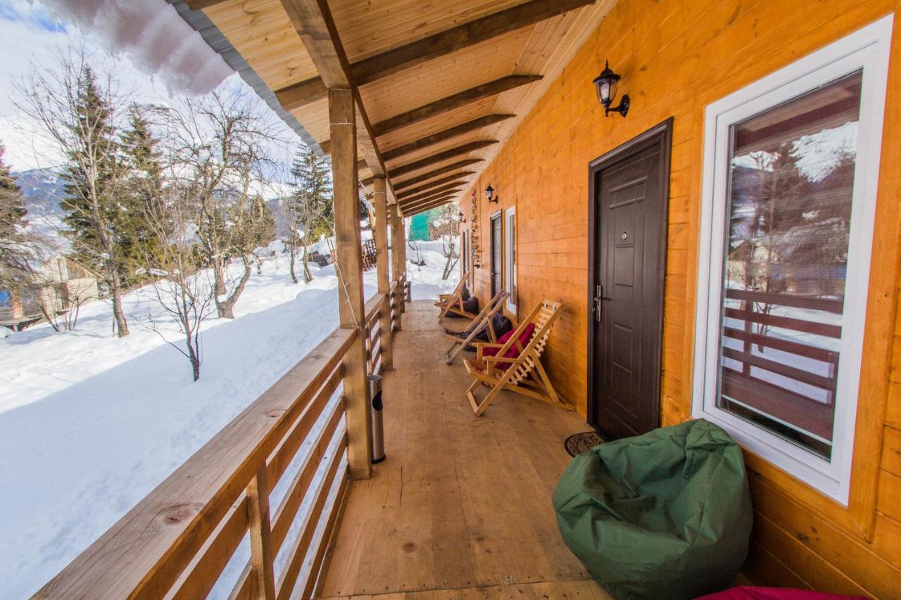 Cottage Shgedi Mestia Bagian luar foto